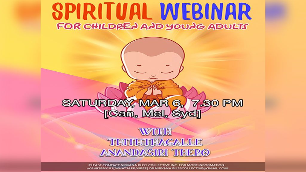 Spiritual Webinar for Children - English Medium